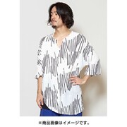 ロングシャツ レディース IAC-0432 スリカラM-TOP WHITE