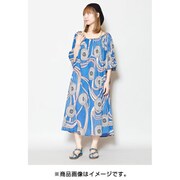 ワンピース レディース IAC-0436 ドウニOP BLUE