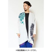 ロングシャツ レディース IAC-8428 リトラM-カーデ LT GRAY