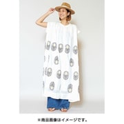 ワンピース レディース IAN-0402 ミフナOP WHITE