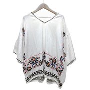 カットソー レディース IDS-0109 ウクラエTOP WHITE