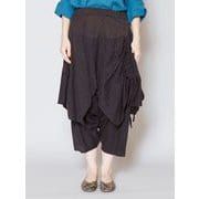 ロングシャツ レディース IDS-7401 パスカPT BLACK