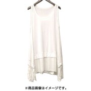 オールインワン レディース IDS-7414 ユレタンク WHITE