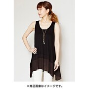 オールインワン レディース IDS-7414 ユレタンク BLACK