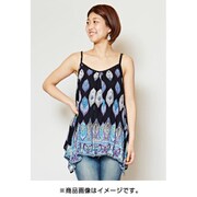 オールインワン レディース IDS-7513 カラカンキャミ BLACK