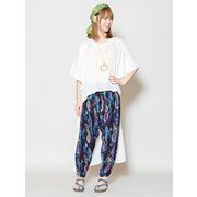 Tシャツ レディース IDS-8424 チョリンOP WHITE