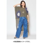 ロングシャツ レディース IDS-8425 イネスOP KHAKI