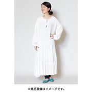 ワンピース レディース IDS-9401 ボヘイピOP WHITE