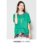 セットトップス レディース IDS-9424 ハルティカTOP GREEN