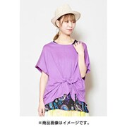 セットトップス レディース IDS-9424 ハルティカTOP PURPLE