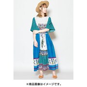 ワンピース レディース IRR-0103 ワルリースOP BLUE