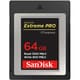 SanDisk エクトリーム プロ CFexpressカード Type B 64GB SDCFE-064G-JN4NN