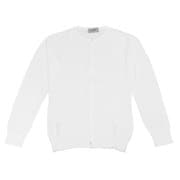 クルーネックカーディガン SLIM FIT レディース S サイズ 20JSL-ISLINGTON-WHITE-S