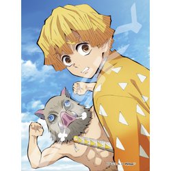 MA-50 まめパズル 鬼滅の刃 善逸と伊之助 [ジグソーパズル 150ピース（完成サイズ：7.6×10.2cm）]