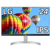 23.8型 IPS フルHD ワイドモニター(1920×1080) 3辺フレームレスデザイン/MaxxAudio対応/5W＋5Wスピーカー/フリッカーセーフ/ブルーライト低減モード/FreeSync/DASモード 24ML600S-W