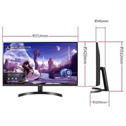 LG31.5インチモニター　32QN600 QHD 32QN600-B | LG CA_EN