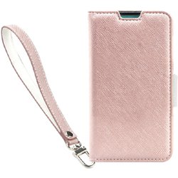 CR_P4ACSPLNU_CW [Corallo NU Google Pixel 4a 用 手帳型ケース Champagne Rose＋White]