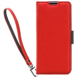 CR_X12CSPLNU_RD [Corallo NU Xperia 1 II 用 手帳型ケース Red＋Black]