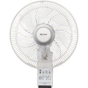 壁掛け扇風機 30cm リモコンタイプ ホワイト TLF-30R23(W)