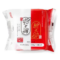 低温製法米のおいしいごはん 新之助 150g×3P