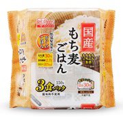 国産もち麦パックごはん 150g×3P [レトルトごはん]