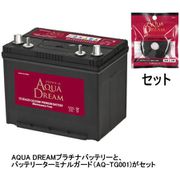 マリン用バッテリー(メンテナンスフリー サイクルバッテリー) ターミナルガード(AQ-TG001)セット AD-M24MF-TG