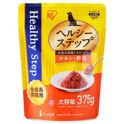 HRCV [ヘルシーステップレトルト チキンと野菜 375g 全成長段階用]