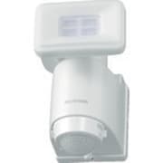 乾電池式 LED防犯センサーライト パールホワイト LSL-B1SN-400