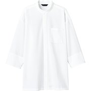 鯉口シャツ(八分袖)(兼用) C-1 ホワイト L DN8500