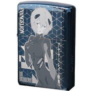 EVANGELION ZIPPO LIGHTER BLUE TITNIUM 2020SPECIAL EDITION BY EVASTORE EVASTORE アヤナミレイ ブルーチタンコート ライター 限定