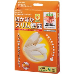カクダイ 前丸暖房便座 アイボリー 234-010-PI