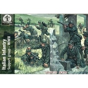 WA72034 イタリア歩兵支援グループWW2・13ポーズ26体 AP034 [1/72スケール ソフトプラフィギュアセット]