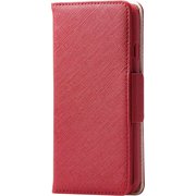 PM-A19APLFJM1RD [iPhone SE（第2世代）/8/7 4.7インチ用 ソフトレザーケース 女子向 磁石付 レッド]