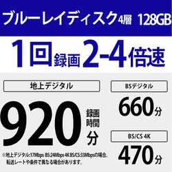 10BNR4VAPS4 BD-R XL 4倍速 10枚組128GB
