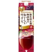 無添加のおいしいワイン。 赤 11度 1.8L 紙パック [赤ワイン]