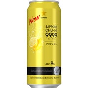 サッポロチューハイ 99.99（フォーナイン） クリアレモン 9度 500ml 24缶ケース [チューハイ]