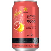 サッポロチューハイ 99.99（フォーナイン） クリアグレープフルーツ 9度 350ml 24缶ケース [チューハイ]