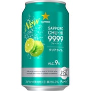 サッポロチューハイ 99.99（フォーナイン） クリアライム 9度 350ml 24缶ケース [チューハイ]
