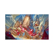 マジック：ザ・ギャザリング プレイヤーズラバーマット イコリア：巨獣の棲処 トライオーム ラウグリン MTGＭ-012 [トレーディングカード用品]