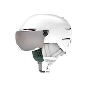 SAVOR VISOR JR AN5005890 White Sサイズ(51-55cm) [スキーヘルメット ジュニア]