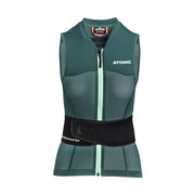 LIVESHIELD Vest AMID W AN5205040 Dark Green/Mint Sorbet Mサイズ [バックプロテクター]