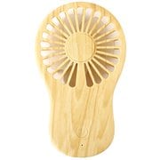 COMPACT HANDY FAN WH WOOD 603-3929