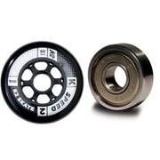 90 MM SPEED WHEEL 8PK / ILQ 9 ALU SPACER I1704025010 [ウィール]