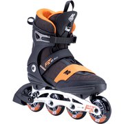F.I.T. 80 ALU I200201101130 BLACK_ORANGE 13 [インラインスケート]