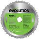 evolution 万能切断チップソー 210mm FURY210TCT