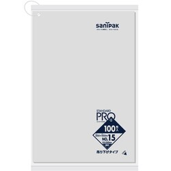 吊り下げ 規格袋 15号 透明 100枚 0.02 LT35