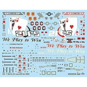 WDD32038 アメリカ空軍 ルーク空軍基地 第21飛行隊 ギャンブラーズ F-16A VIP機デカール [1/32スケール デカール]