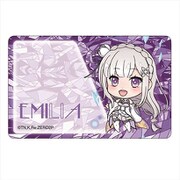 Re：ゼロから始める異世界生活 ぽぷきゃら ICカードステッカー エミリア [キャラクターグッズ]