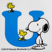 SN231 [イニシャルステッカー スヌーピー U]