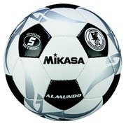 F501KB-WBK [サッカーボール 5号 ALMUNDO 手縫い 検定球 ホワイト×ブラック]